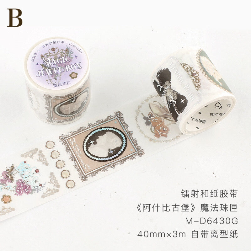 「1502ad」 城 宮廷 マスキングテープ 全4種