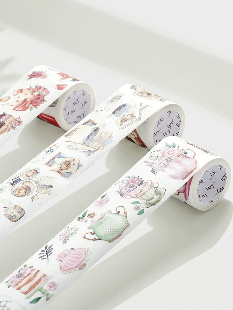 1771ac    Washi Tape Shop   カフェ　ロールシール　マスキングテープ【5m】