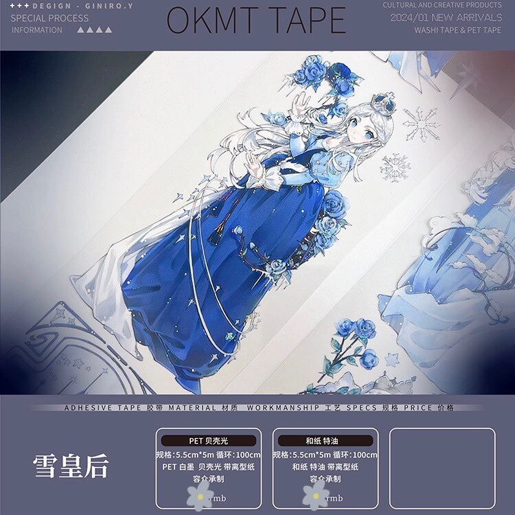 「1627」 OKMT新七天 PETテープ　マスキングテープ【5m】